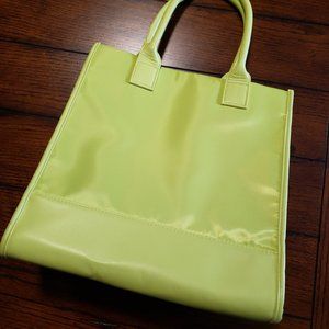 Neon Yellow / Lime Green tote bag